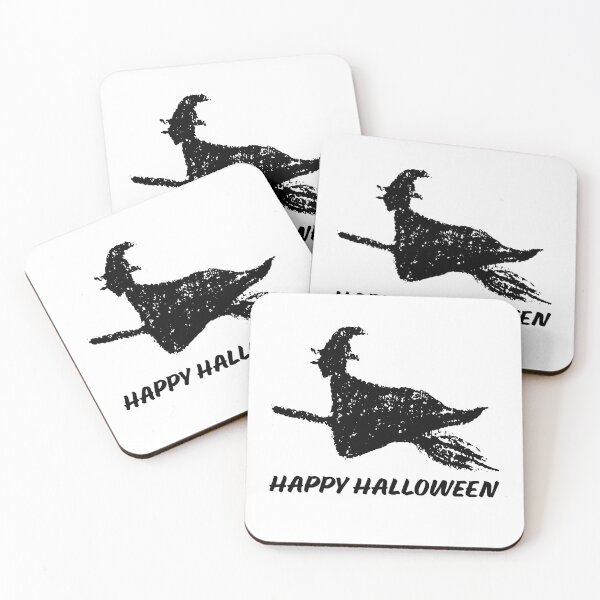 Item preview, Witch riding her broomstick designed and sold by me-fe.