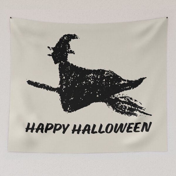 Item preview, Witch riding her broomstick designed and sold by me-fe.