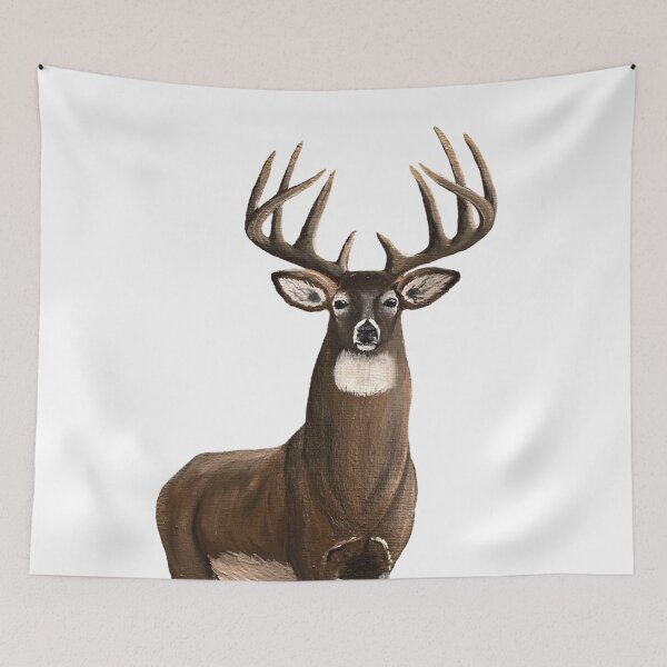 Item preview, Whitetail Deer Graphic designed and sold by SistersInArtN.