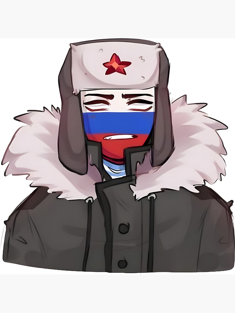 Countryhumans // RUSSIA Magnet for Sale by CandyZONE