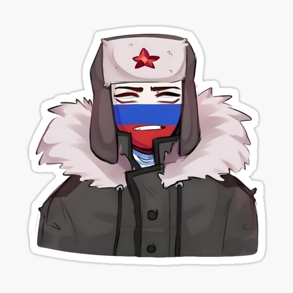 Russia Countryhuman Chibi Udssr Soft Button Pin Customizable