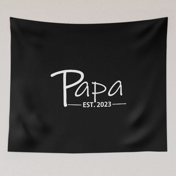 Item preview, Papa Est 2023 Gift For Men To Be Father designed and sold by Karry-Pat.