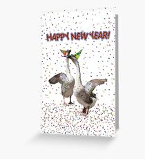 HAPPY NEW YEAR! from the Celebrating Geese Greeting Card