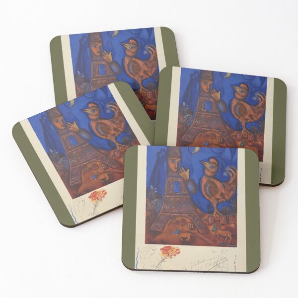 Item preview, Marc Chagall Bonjour Paris Classic Art designed and sold by CosaArmando.