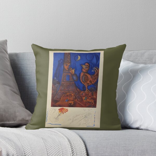 Item preview, Marc Chagall Bonjour Paris Classic Art designed and sold by CosaArmando.