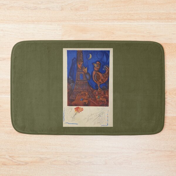 Item preview, Marc Chagall Bonjour Paris Classic Art designed and sold by CosaArmando.