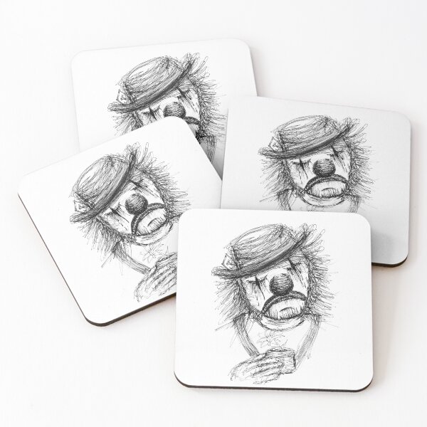 Item preview, Sad Clown Mo designed and sold by Karen Cessford.