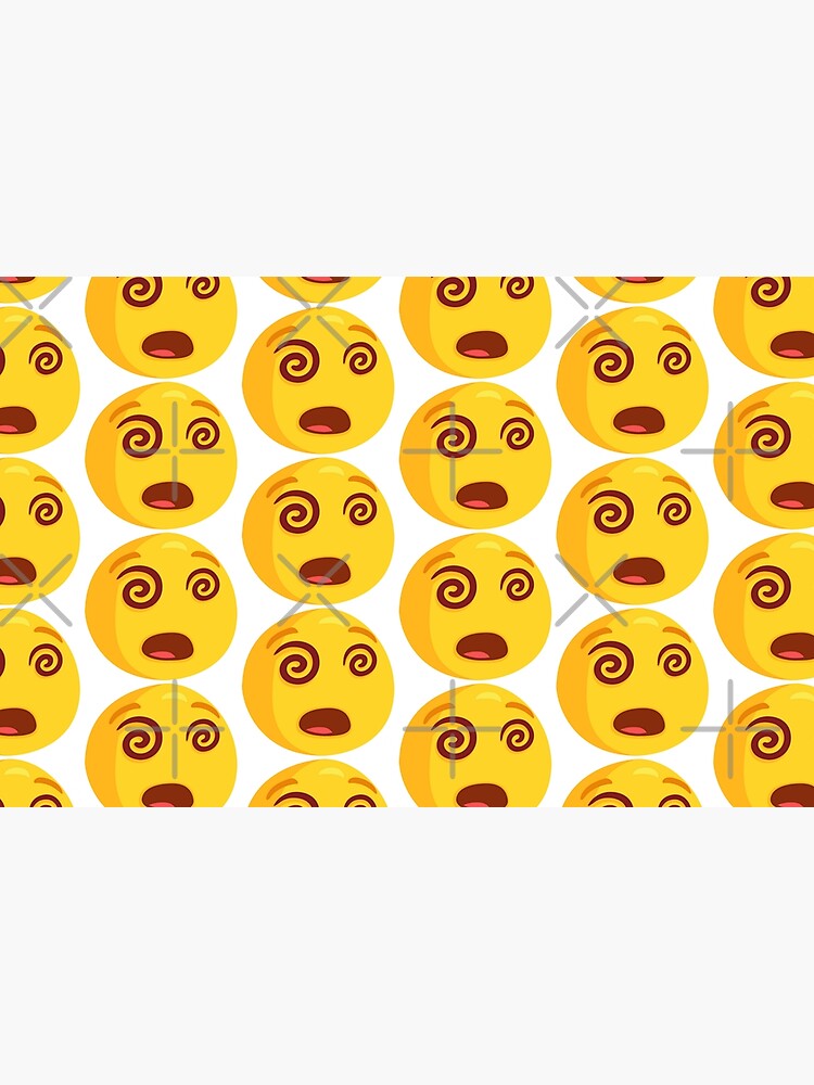 Dizzy Confused Emoji Laptop Skin By Gregggggg Redbubble - roblox thinking emoji decal