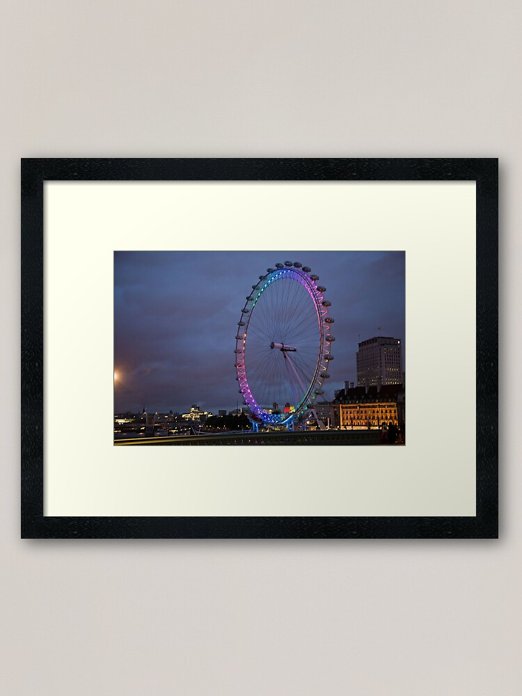 Alternate view of London Eye Framed Art Print