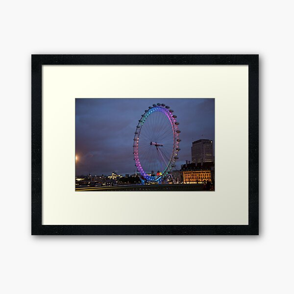 London Eye Framed Art Print