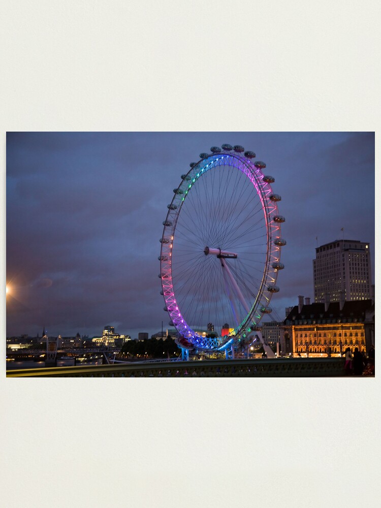 Alternate view of London Eye Photographic Print