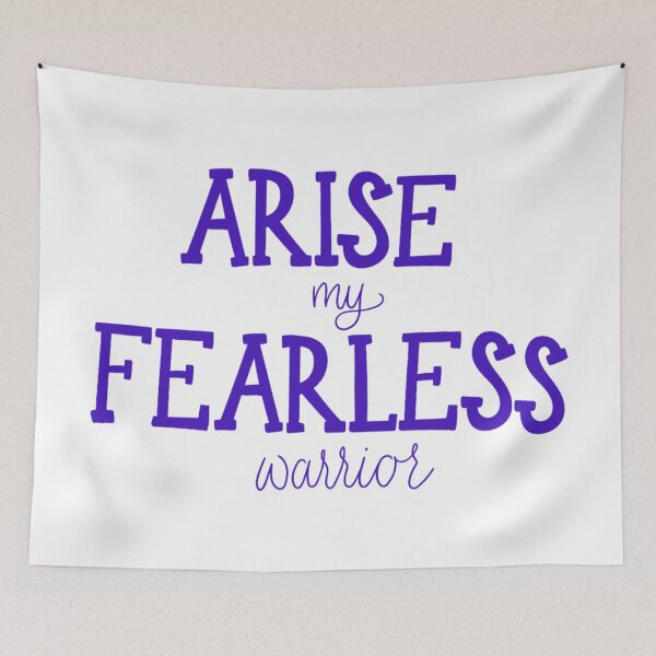 Item preview, Arise my FEARLESS warrior  designed and sold by 123Fatimah.