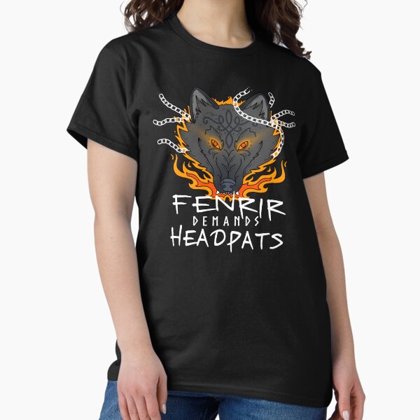 Item preview, Fenrir Demands Headpats (Lorge Doggo) designed and sold by OceanKeltoi.