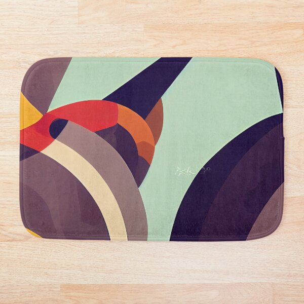 Item preview, Aeon Flux Op Art Abstract Alien Worlds Tropical Fantasy Geometric Design designed and sold by CrowBerryCream.
