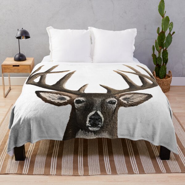 Item preview, Whitetail Deer Bust Graphic designed and sold by SistersInArtN.