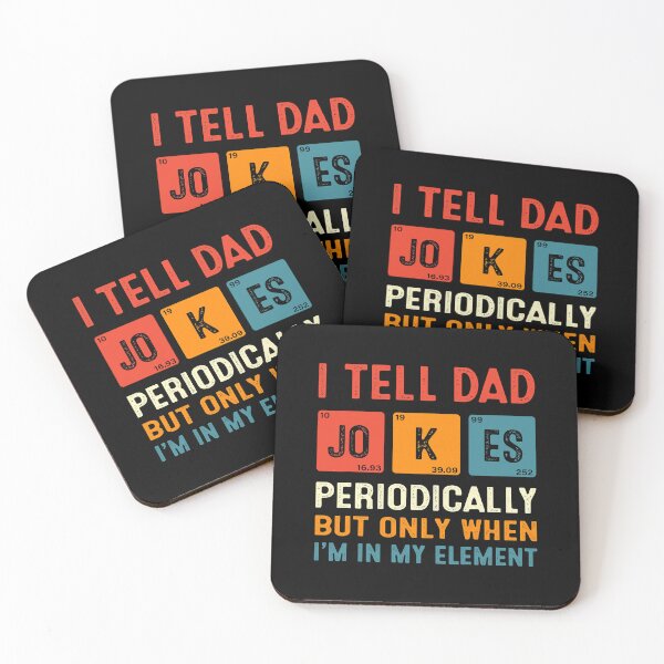 Item preview, I Tell Dad Jokes Periodically But Only When I'm In My Element Funny Chemistry designed and sold by Abaddon-art.