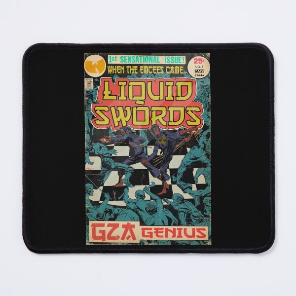 Item preview, Liquid Swords Album Poster - Album Liquid Swords Poster  designed and sold by HappyGrandmaUB.