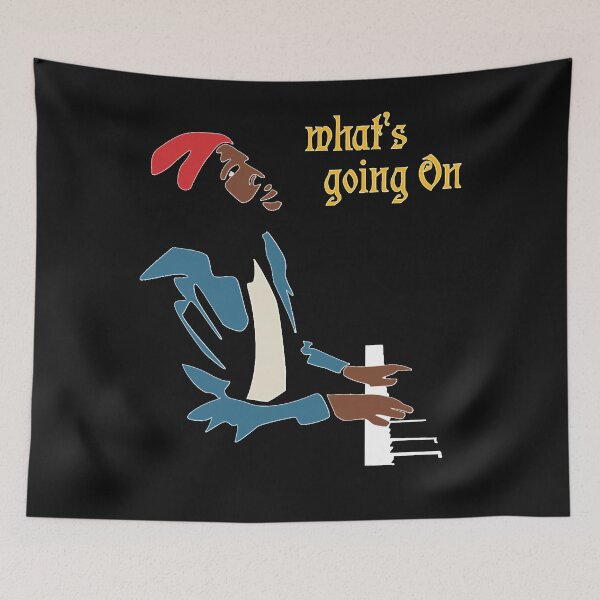 Item preview, What's going on Vintage Marvin Gaye Music  designed and sold by RicStafford.