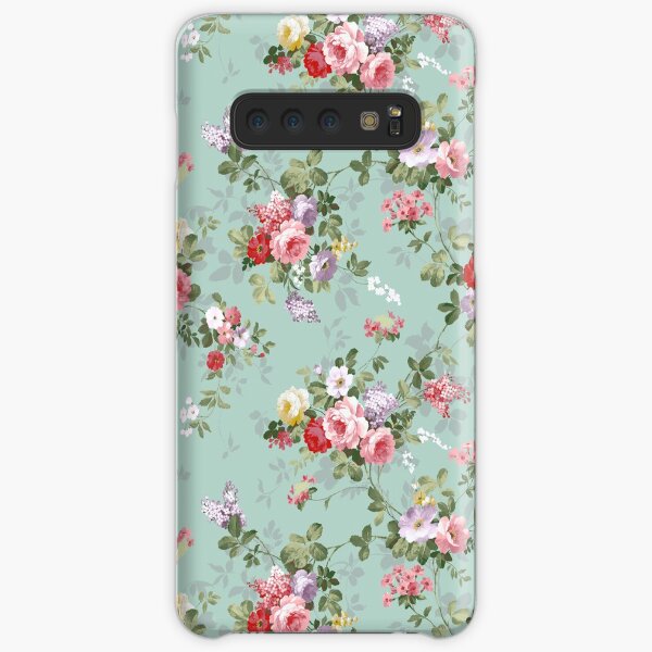 Chic elegant pink roses beautiful flowers pattern Samsung Galaxy Snap Case