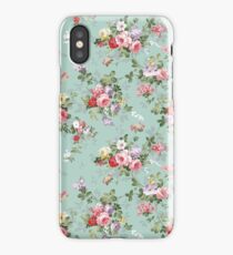 Chic elegant pink roses beautiful flowers pattern iPhone Case