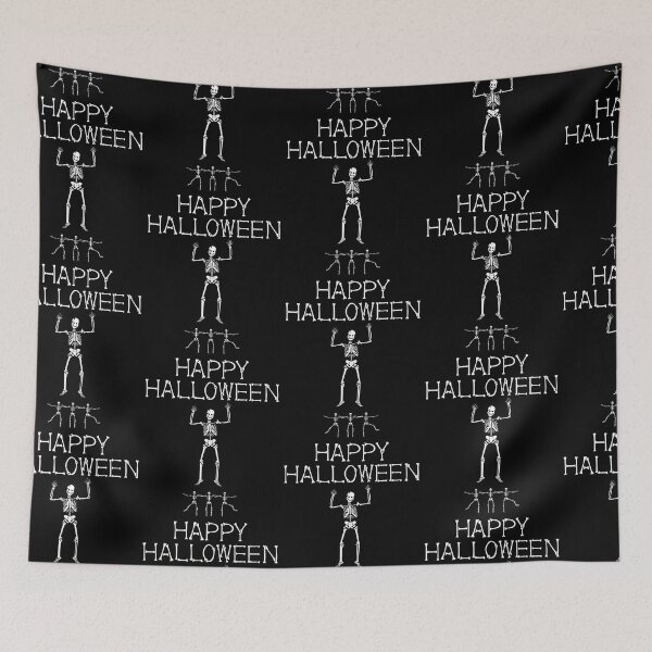 Item preview, Happy Halloween, Halloween Skeletons Dancing designed and sold by JRice66.