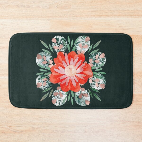 Item preview, Desert Cactus Flower Moons Mandala Negative Painting  designed and sold by Valerie Englehart.