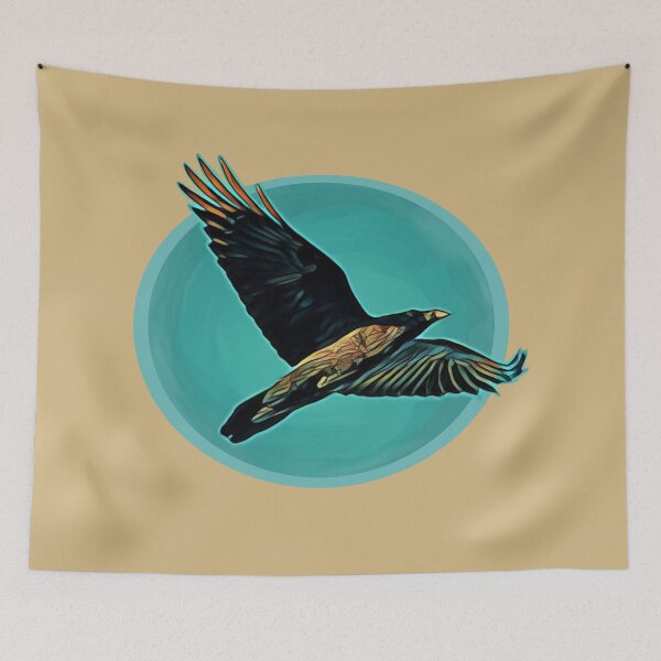 Item preview, Raven in Flight designed and sold by Natural-Habitat.