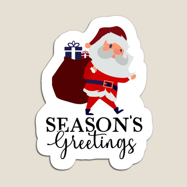 Item preview, Season Greeting | Season Greeting Sticker | Santa Clause | Santa Sticker | Christmas Gift | Christmas Season Sticker  designed and sold by mahsanart.