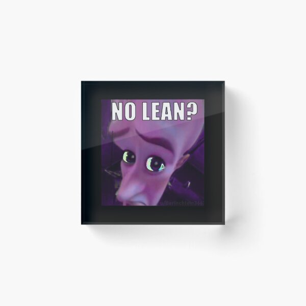 Item preview, NO LEAN designed and sold by GoodLuckGojira.