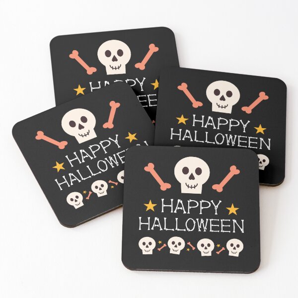 Item preview, Happy Halloween, Halloween Skelleton, Happy Skulls designed and sold by JRice66.