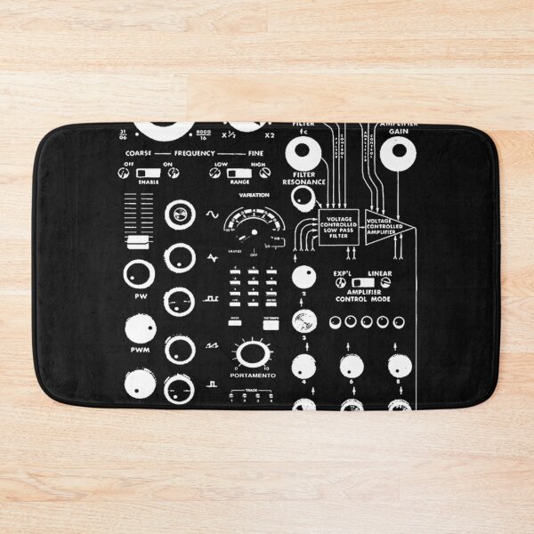 Item preview, ANALOGUE SYNTH 1 BLACK DARK ITEMS ONLY  designed and sold by RicStafford.