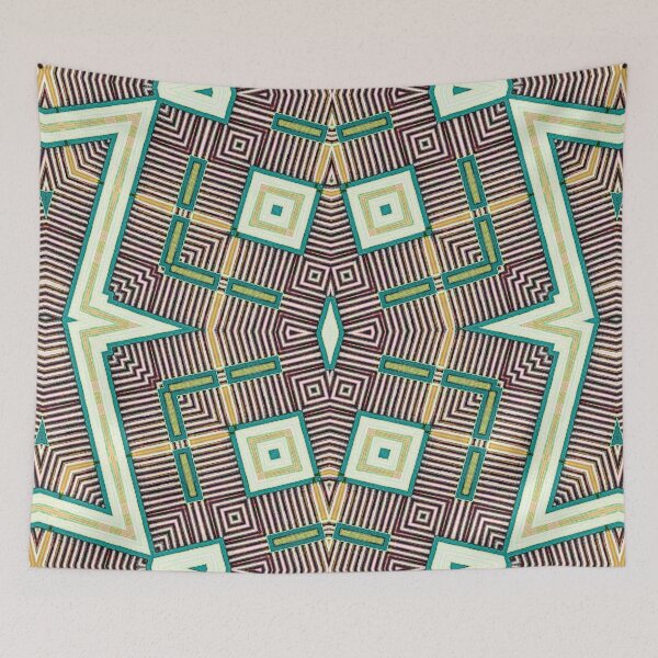Item preview, ARUBA - ORANJESTAD ABSTRACT GEOMETRIC ARCHITECTURE PAINTED  -  ARUBA ONE HAPPY ISLAND designed and sold by Ralek.