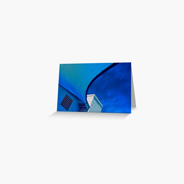 Blue Hues Greeting Card
