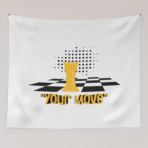 Item preview,  "Your Move!" Chess Piece and Board designed and sold by urbanbuzzz.
