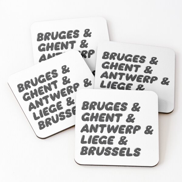 Item preview, Belgium Cities, Bruges, Ghent, Antwerp, Liege, & Brussels designed and sold by TonySpencer.