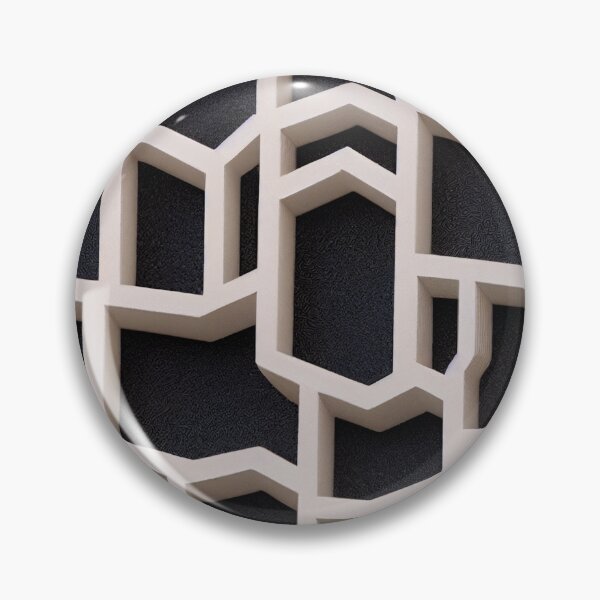 Item preview, Complex black and white geometric seamless pattern designed and sold by JeffLarose.