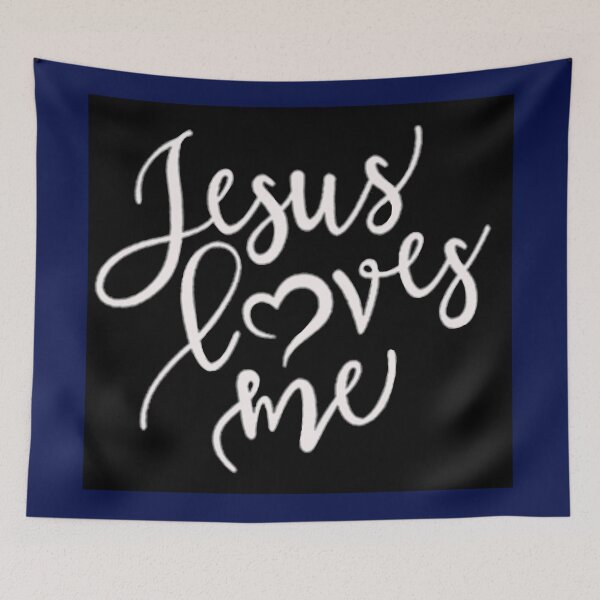 Item preview, Jesus Loves Me   That I Know  .2. designed and sold by Rowena Jones.