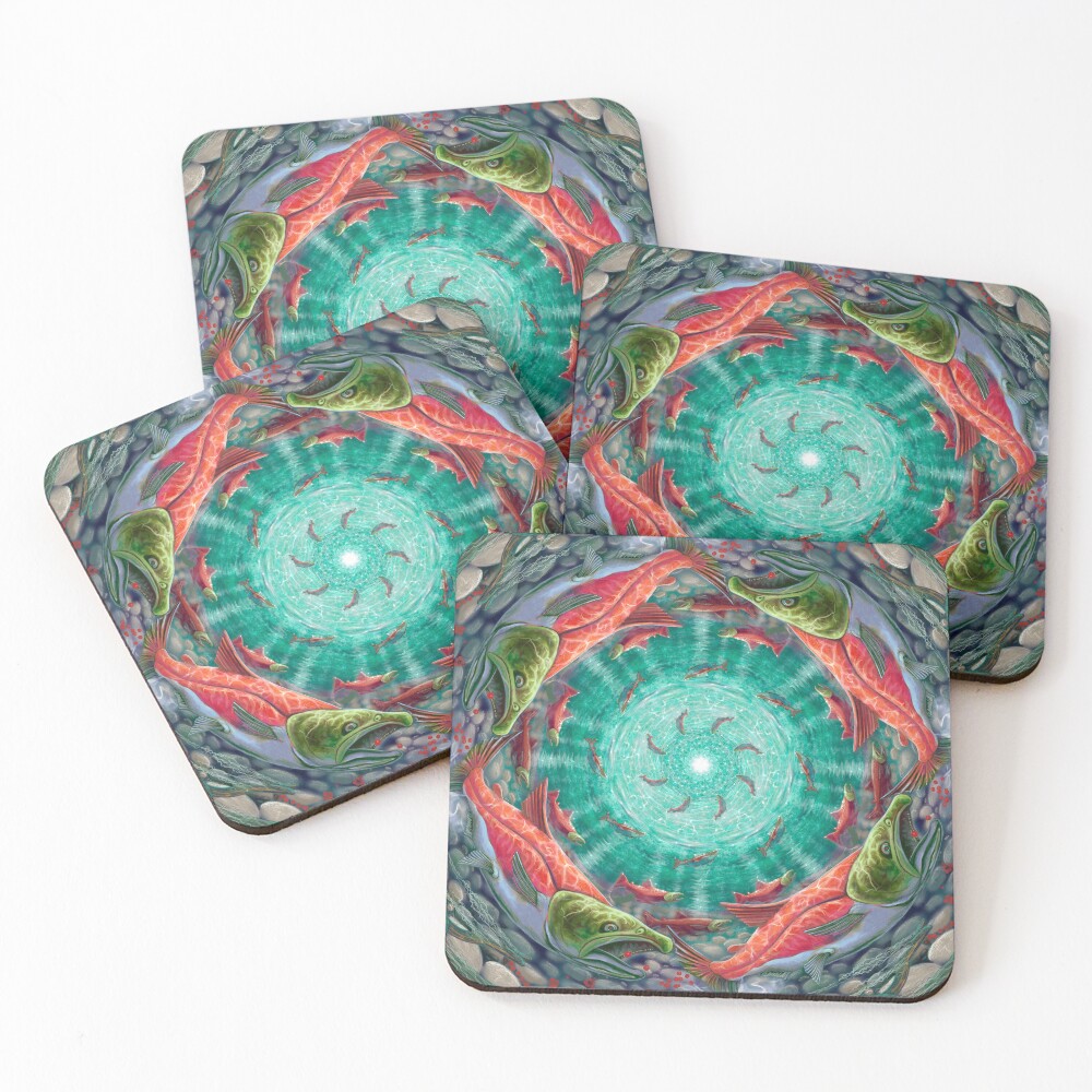 Item preview, Coasters (Set of 4) designed and sold by DCoeArt.