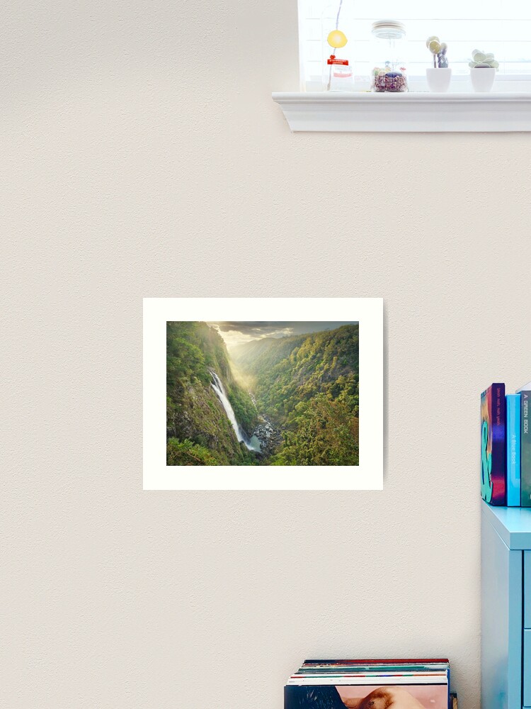 Thumbnail 2 of 3, Art Print, Ellenborough Falls, Mid North Coast, New South Wales, Australia designed and sold by Chockstone.