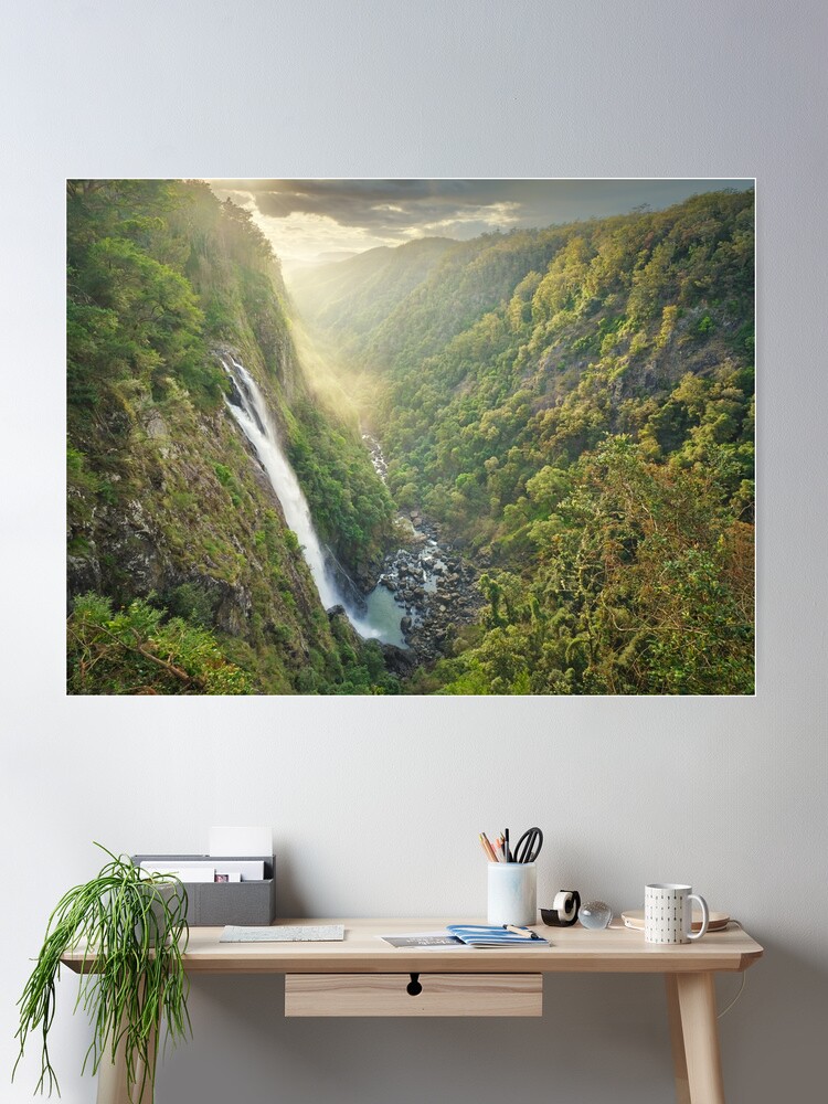 Thumbnail 2 of 3, Poster, Ellenborough Falls, Mid North Coast, New South Wales, Australia designed and sold by Chockstone.