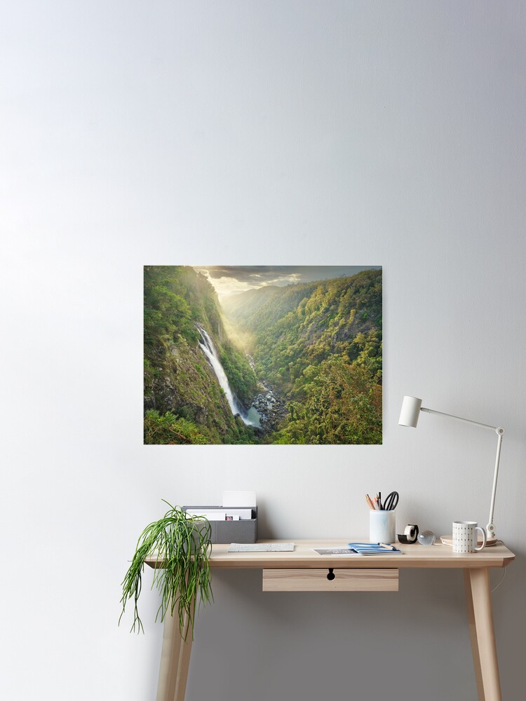 Thumbnail 2 of 3, Poster, Ellenborough Falls, Mid North Coast, New South Wales, Australia designed and sold by Chockstone.