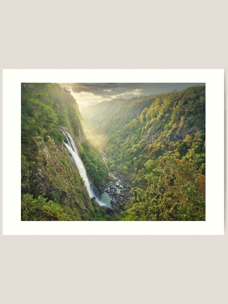 Thumbnail 1 of 3, Art Print, Ellenborough Falls, Mid North Coast, New South Wales, Australia designed and sold by Chockstone.
