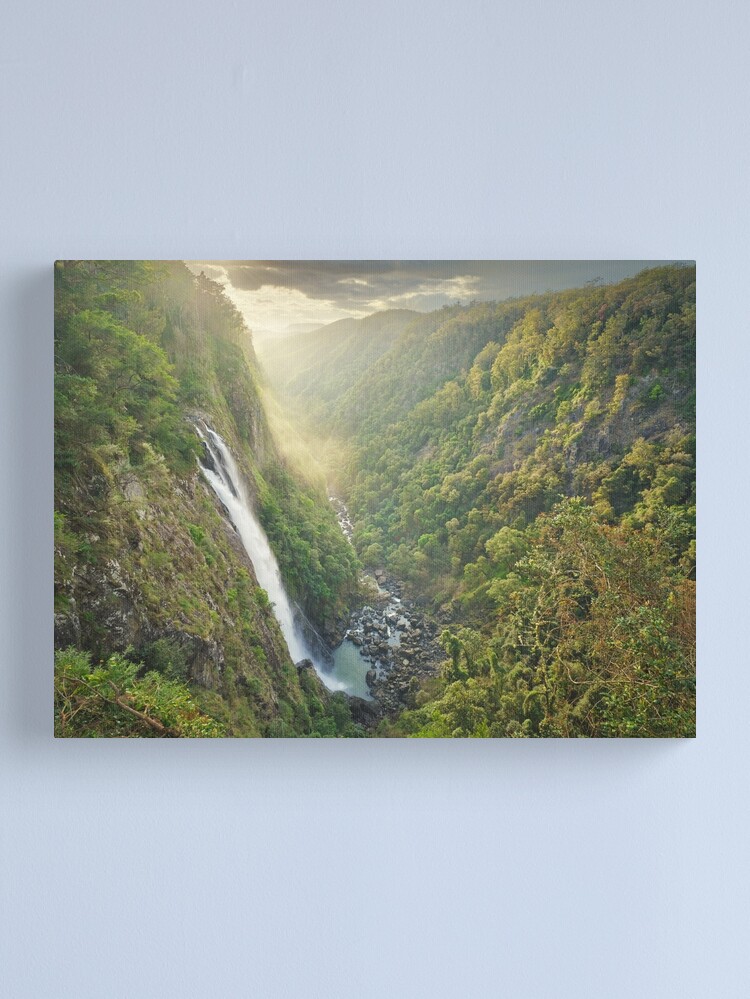 Thumbnail 1 of 3, Canvas Print, Ellenborough Falls, Mid North Coast, New South Wales, Australia designed and sold by Chockstone.