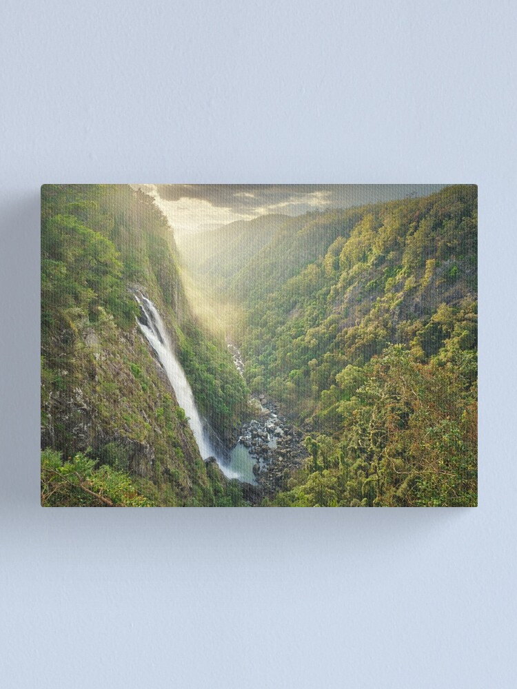 Thumbnail 1 of 3, Canvas Print, Ellenborough Falls, Mid North Coast, New South Wales, Australia designed and sold by Chockstone.