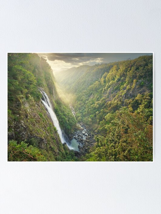 Thumbnail 1 of 3, Poster, Ellenborough Falls, Mid North Coast, New South Wales, Australia designed and sold by Chockstone.