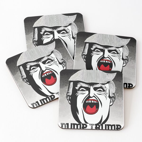 Item preview, Dump Trump Black and White designed and sold by MindGlowArt.