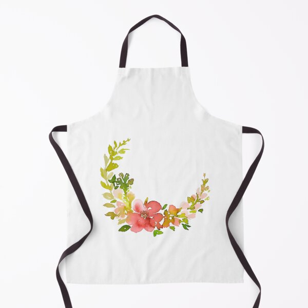 Item preview, Soft Floral Crescent designed and sold by Praline Creative.