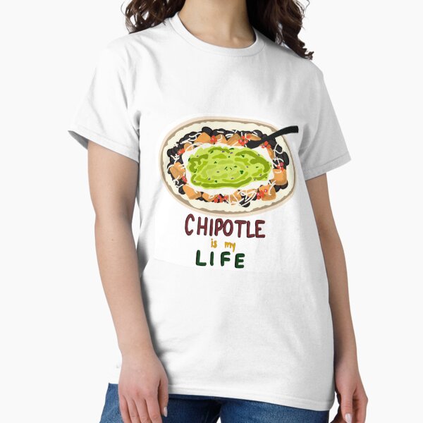 Vista previa del artículo con la obra «chipotle es mi vida», diseñado y vendido por emilytestone.