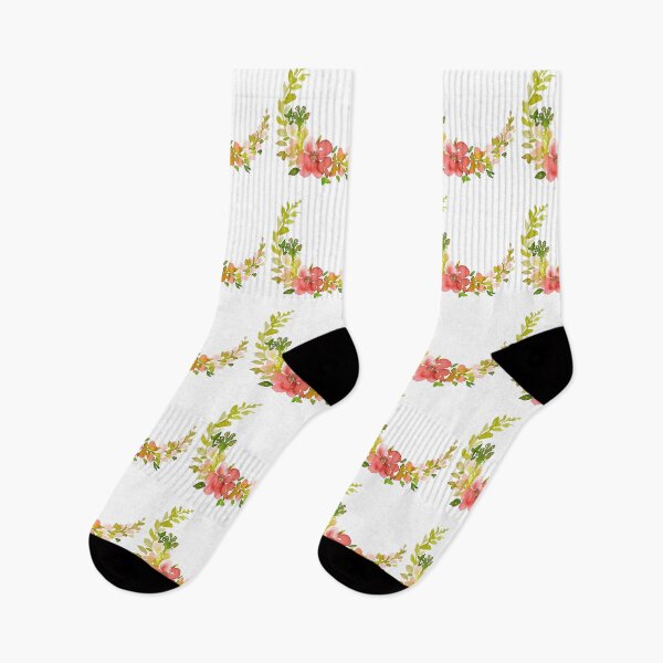 Item preview, Soft Floral Crescent designed and sold by Praline Creative.