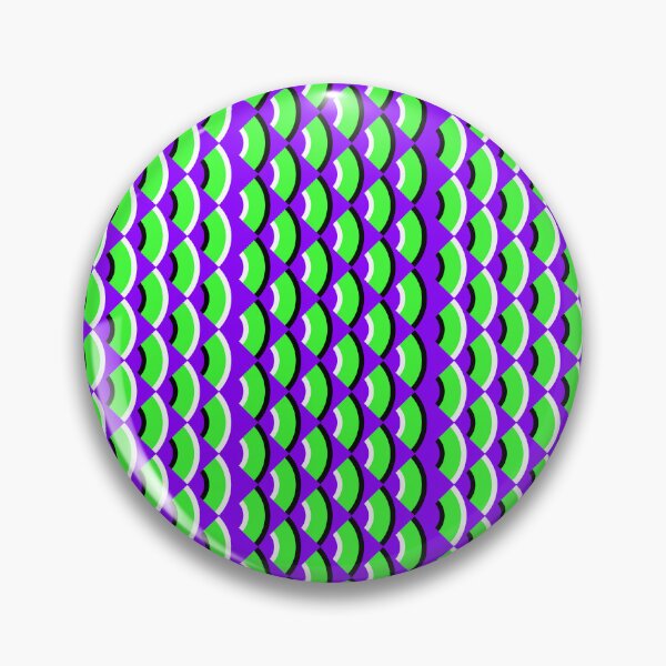 Item preview, Side Flow Illusion Green Violet! designed and sold by Pablo Carlos Budassi.